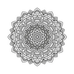 Luxurious Mandala, Mandala design, Ethnic decorative element. Hand drawn backdrop. Islam, Arabic, Indian, ottoman motifs. Retro-inspired Mandala 