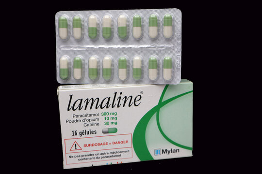 Boite de m&eacute;dicament lamaline