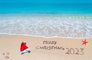 Merry Christmas 2023 at the beach