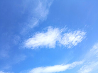 Veiw of blue sky and white clouds background for design stock photo