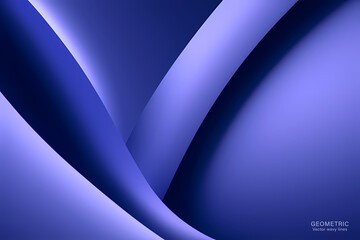 Light Blue Lines Background, Abstract geometric background with liquid shapes. Vector illustration.