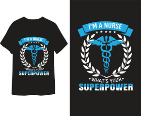 Nurse t shirt design