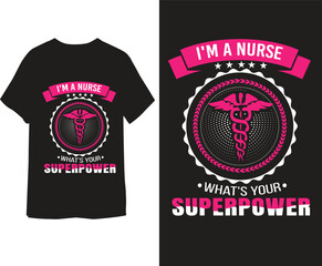 Nurse t shirt design