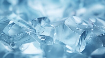 A bunch of ice cubes sitting on top of each other