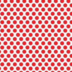 Fototapeta na wymiar abstract geometric red dot pattern art can be used background.