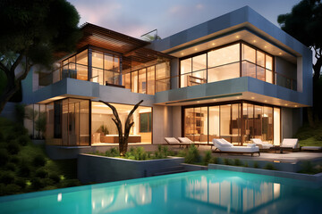 Fototapeta premium The dream house