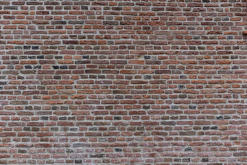 brick wall of a church