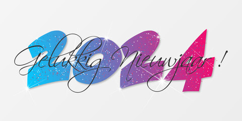 2024 - gelukkig nieuwjaar 2024