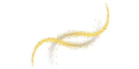 Abstract doted Golden shiny glitter background. Luxury sparkling confetti. Celebration falling doted gold glitter.	