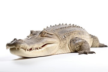 Crocodile clipart, Reptile illustration