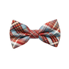 Stylish bow tie isolated on transparent and white background. PNG transparent