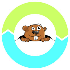 Groundhog spring or winter