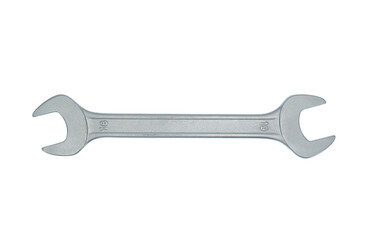 Open-end wrench 18-19 mm isolated on white background