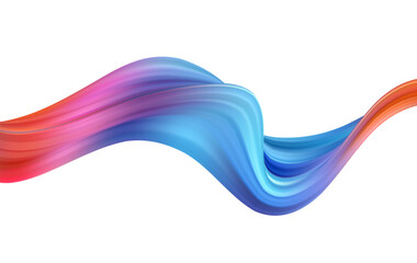 3d Wave Liquid shape color background. - obrazy, fototapety, plakaty