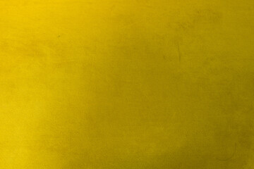 Bright yellow sunny fabric texture. Yellow velvet fabric background.