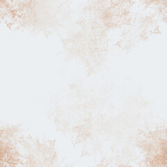 seamless hand-drawn snow covered branches