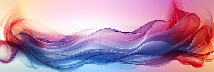 abstract blue purple soft waves background
