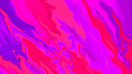 Fluid blur neon light purple pink wavy line background. Abstract liquid backdrop. Glitch Art trippy digital wallpaper. Blur texture. Liquid gradient. Violet color. Metaverse space. Wave pattern. paint