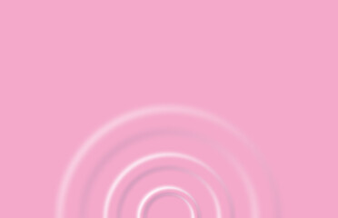 abstract pink background with circles. Light neutral background with copy space for text. Abstract soft light with white and blue bubble ball background. Trendy minimal design. wave effect.