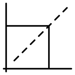  diagram line icon