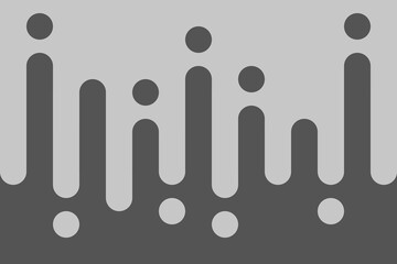 beautiful gray vintage retro pattern. It is a vector image with geometric elements. It is an retro art design. Design for background wallpaper clothing wrapping Batik fabric Vector illustration.