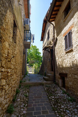 Morro Reatino, old village in Lazio, Italy