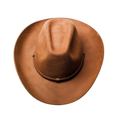 Classic cowboy hat, cut out - stock png.