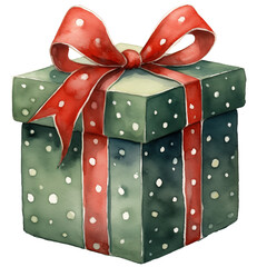 Christmas Gift Box Green