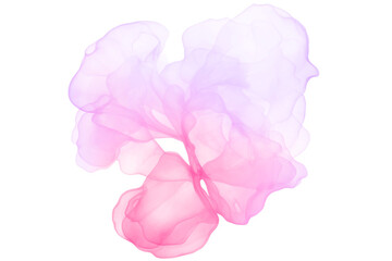 Abstract pink watercolor background, shape, design element. Colorful hand painted texture. abstract splash background
