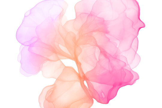 Abstract pink watercolor background, shape, design element. Colorful hand painted texture. abstract splash background