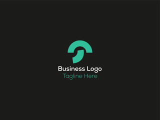 letter business minimal logo design