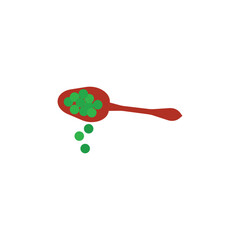 spoon vector type icon