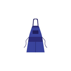 kitchen apron vector type icon