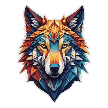 head of a wolf