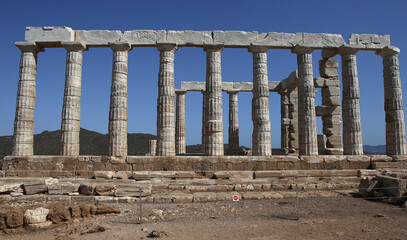 Temple of Poseidon, Attica peninsula, Greece