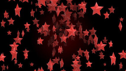Background of stars for Christmas and New Year's