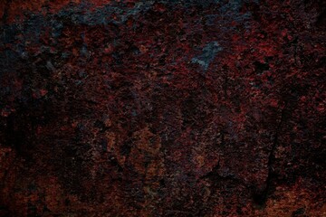 Dark wall background - grunge colorful texture. Distressed backdrop.