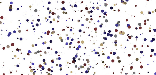 Fototapeta premium Shimmering Bliss: Mesmeric 3D Illustration Depicting Glistening gold Confetti