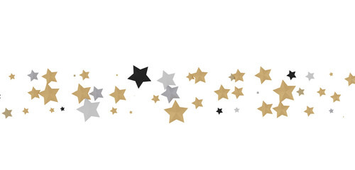 Golden Rainfall: Lose Yourself in a Mesmerizing 3D Stars Downpour