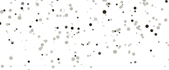 Shower of Elegance: Breathtaking 3D Illustration of Luxurious gold Confetti