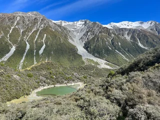 Photo sur Plexiglas Aoraki/Mount Cook Aoraki / Mount Cook National Park in New Zealand