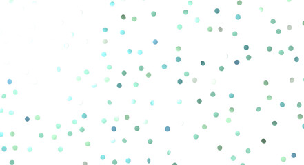  Colorful confetti on white background