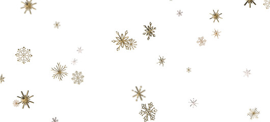 Snowflakes - Christmas Card - Snowflakes Of Paper In Frame