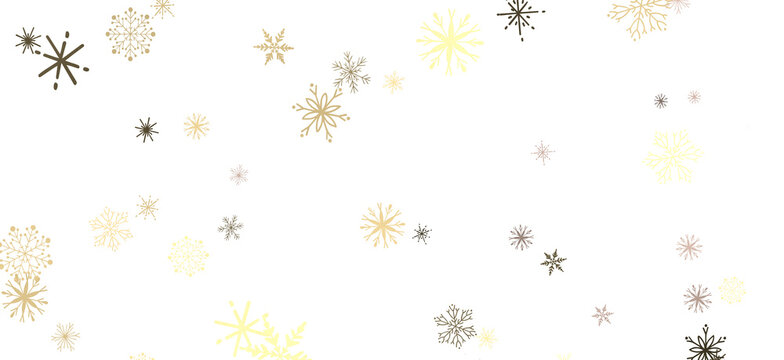 Enchanting Snowfall: Spectacular 3D Illustration Showcasing Falling Holiday Snowflakes