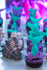 mermaid cupcakes 