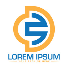 CD Logo Design Unique and Professional Logo Design