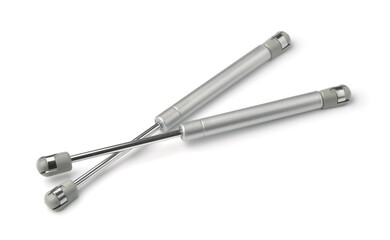 Two pneumatic furniture door lifts