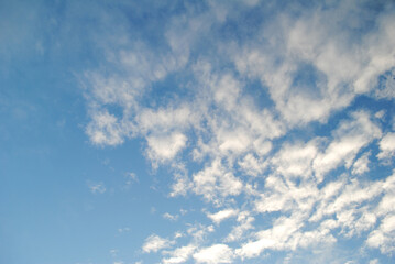 Clouds in a Blue Sky