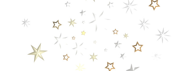 Celestial Christmas Plummet: Dynamic 3D Illustration of Falling Festive Celestial Objects