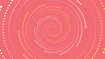 Abstarct spiral spinning two color background in vortex style.